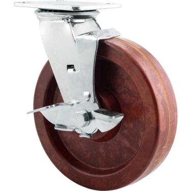 Imagem de Rodizio Giratório Com Freio 8'' Celeron Industrial Vonder