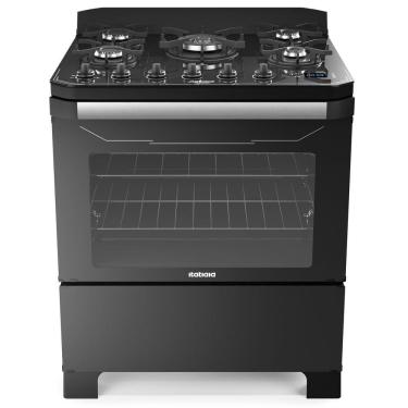 Imagem de Fogão Itatiaia Itamaster 5 Bocas Digital Preto Bivolt