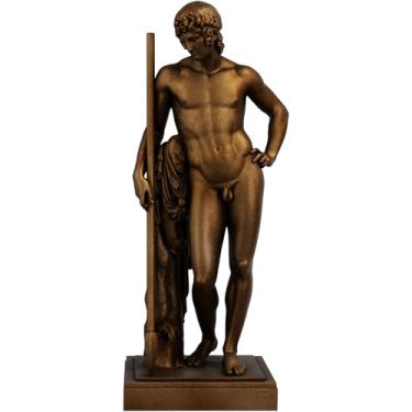Imagem de Estátua Adonis - Ideal de Beleza Masculino (Cor Cobre Antigo)