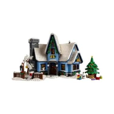 Imagem de Conjunto De Blocos De Montar Casa Da Visita Do Papai Noel 705PCS MOC 1