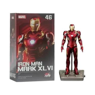 Imagem de Modelo De Mecha Do Homem De Ferro 4 Polegadas Figura De Ação Articulad