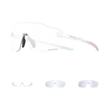 Imagem de Óculos De Ciclismo Fotochromic Vermelhos Para Homens E Mulheres, Óculo