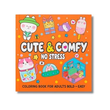 Imagem de Livro de Colorir Cute & Comfy: 24 Páginas