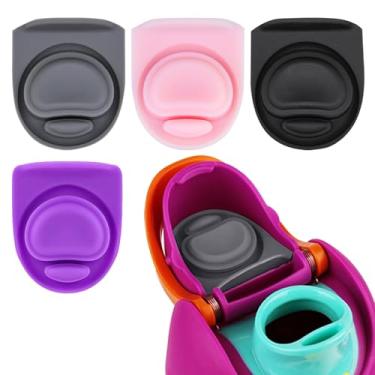 Imagem de BMSQOFD 4 peças de rolha de substituição compatíveis com Owala FreeSip 473 ml 947 ml, tampa de vedação superior de garrafa de água para Owala 16/19/24/32/1,134 g tampa de boca de vedação de silicone