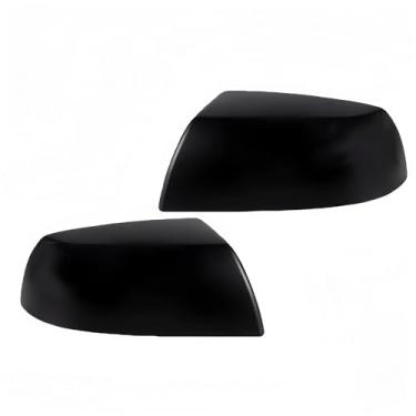 Imagem de FCBJX Tampas de capa de espelho retrovisor lateral pretas compatíveis com Toyota Tundra 2007-2021 capa de espelho externo substitui 87945-0C020 87915-0C040 par