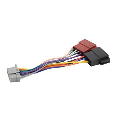 Imagem de Acouto Adaptador de Conector de Chicote de Fiação ISO Universal Rádio Estéreo de Carro - Fácil Plug e Instalação, Plástico ABS Alto, Conexão Rápida Pré-desmontada, Compatível Com Reprodutores de CD