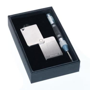 Imagem de Satorilock Armazenamento de sementes de criptografia SAFETablet Steel – Placa reserva de metal para frase de recuperação de palavras 12/24, proteção segura para carteira fria, compatível com Bitcoin