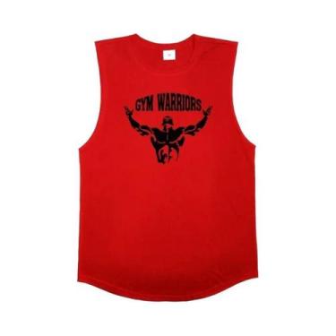 Imagem de Camiseta Regata Masculina De Algodão Com Decote Redondo Sem Mangas Res