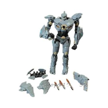 Imagem de Figura De Mecha Japonesa Red LED Tramp Neca Pacific Rim, Brinquedo Gip