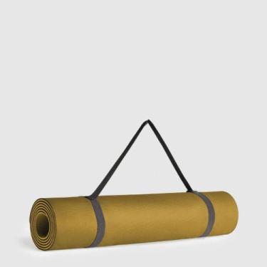 Imagem de Tapete Yoga Mat Colchonete Tatame 1,70mx55cmx5mm Exercício em Casa - o