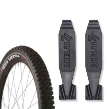 Imagem de Espátula De Pneu Para Bicicleta Bikelab 77 - Resistência Para Troca E Reparos De Pneus, MTB E Urbano (Preto)