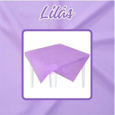 Imagem de Toalha de Mesa 10un Quadrada 78x78cm Festa Decoração Eventos - Crgfest
