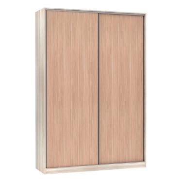 Imagem de Guarda Roupa Solteiro 2 Portas De Correr 3 Gavetas Prime Plus 159 Cm Luciane Móveis