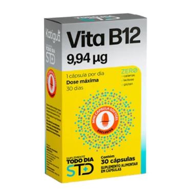 Imagem de STD Vita B12 - 30 Cápsulas - Katiguá-Unissex