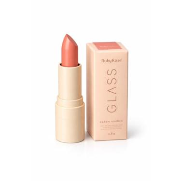 Imagem de Batom Vinílico Nude Pêssego, 3,5g, Acabamento Brilhante, Hidratante