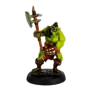 Imagem de Orcs I - Miniaturas Pintadas - RPG - Orgos Miniaturas, Orc Bárbaro