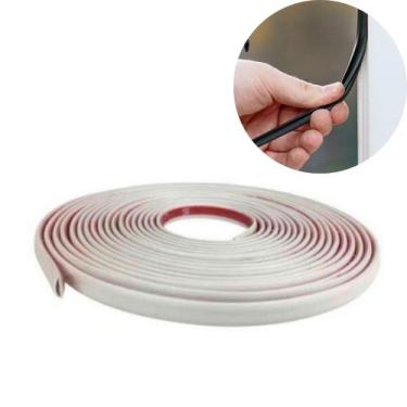 Imagem de Veda Fresta Adesivo 3M de PVC Flexível Vedação de Porta Janela Armário