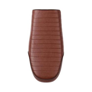 Imagem de Assento De Couro PU Vintage Para Motocicleta, Almofada Plana Para CG12