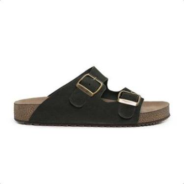 Imagem de Sandália Feminina Em Couro Legítimo Confortável-Feminino