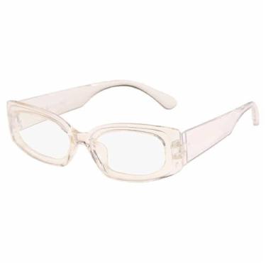 Imagem de Óculos de Sol Pequenos de Haste Larga em Cores Candy, Unissex, com Proteção UV400, Ideais para Esportes ao Ar Livre, Corrida e Ciclismo, Cor Transparente