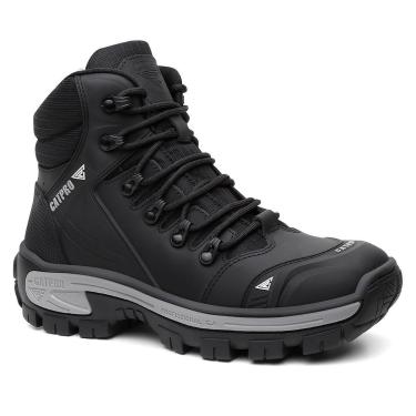 Imagem de Bota Masculina Adventure CATPRO Couro Bovino Legitimo Biqueira Frontal Solado Tratorado Cano Medio-Masculino