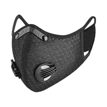 Imagem de Máscara Reutilizável E Lavável À Prova De Vento Com Válvula De Respira