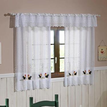 Imagem de Cortina de Renda para Cozinha Valencia 2,00m x 1,50m - Interlar, GALIN