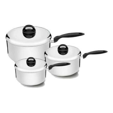 Imagem de Jogo De Panela Eterna 3 Peças Polido Reforçado - Nigro