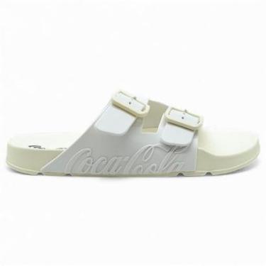 Imagem de Sandalia Coca Cola Ares Slide Casual Fivelas Macia Unissex-Unissex