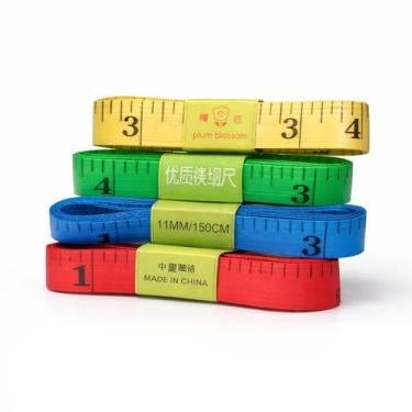 Imagem de 50 Unidades Fita Métrica 150cm Para Costura E Medida Corporal - Falcon