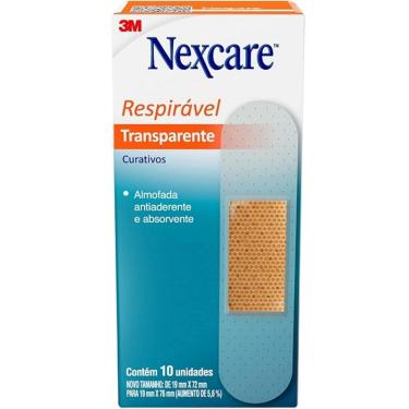 Imagem de Curativo Nexcare Transparente 10 Unidades