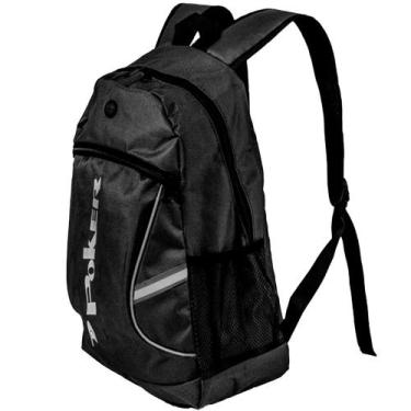Imagem de Mochila Poker Sport Dakar Unissex Preto Preto TAMANHO:UN, UN