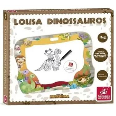 Imagem de Lousa Divertida Dinossauros Brincadeira de Criança