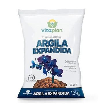 Imagem de Argila Expandida Media Vitaplan Produto Ecologico 1,2 KG