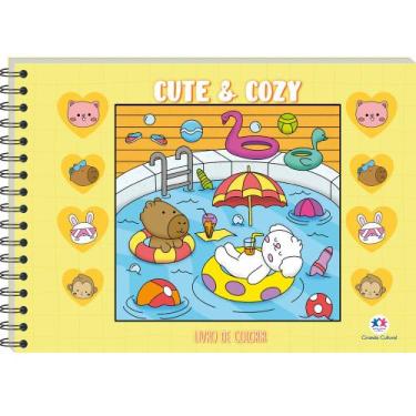 Imagem de Livro - Cute and Cozy Yellow - Livro de Colorir