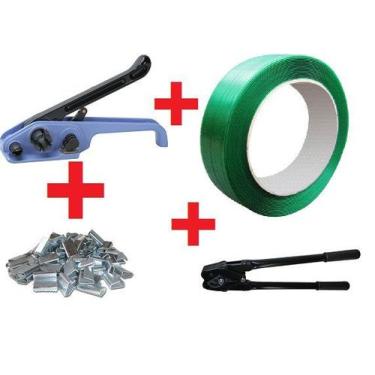 Imagem de Kit - Esticador + Selador + Selo + Fita De Arquear Pet 13mm - Tutti Su