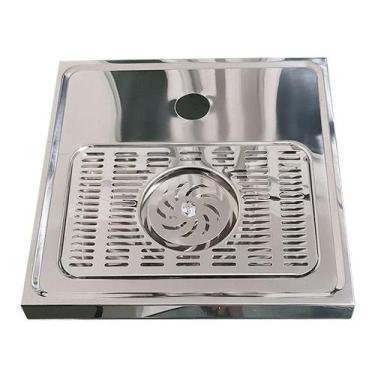 Imagem de Pingadeira Bandeja Inox Com Gela Copos Chopeira Torre Chopp - AZ135