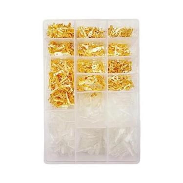 Imagem de Kit De Conectores Elétricos Isolados Macho E Fêmea Sortidos: Terminais