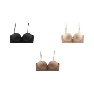 Imagem de Sutiã Ativo Invisível Sem Costura Para Mulheres Com Alças Removíveis L