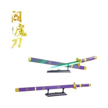 Imagem de Blocos De Montar Luminous Demon Slayer OneMOC Katana Sword, Brinquedo 