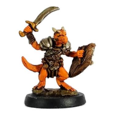 Imagem de Kobolds I - Miniaturas Pintadas - RPG - Orgos Miniaturas, Kobold Guerr