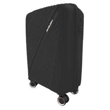 Imagem de Mala de Viagem Bordo Atlas em PP Polipropileno Swissland, Preto