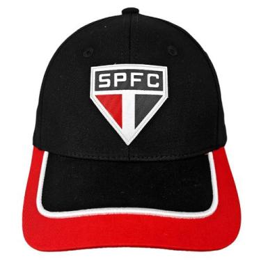 Imagem de Bone Sao Paulo Aba Curva Licenciado Conforto Original - São Paulo, Pre