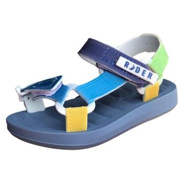 Imagem de Sandália Infantil Menino Conforto Tira Ajustável Rider Kids