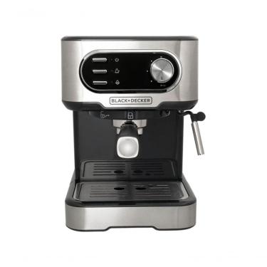 Imagem de Cafeteira Black + Decker Espresso, Pó Ou Capsula Multifunções Gourmand Gris CE1100G 220V