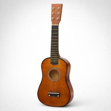Imagem de Violão Infantil Acústico 6 Cordas em Madeira para Iniciantes - Genéric