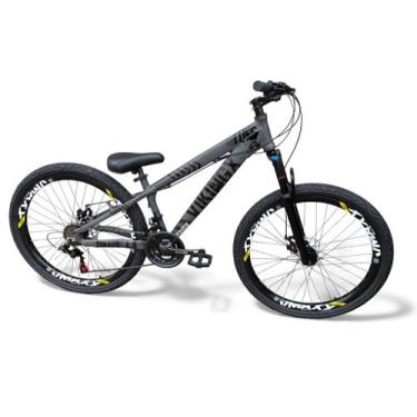 Imagem de Bicicleta Aro 26 Vikingx Tuff X25 Freeride 21v Aros Vmaxx Alumínio Fre