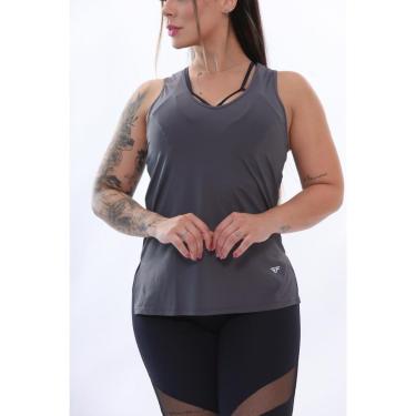 Imagem de Regata ElementFit Comprida 100% Poliamida Feminina-Feminino