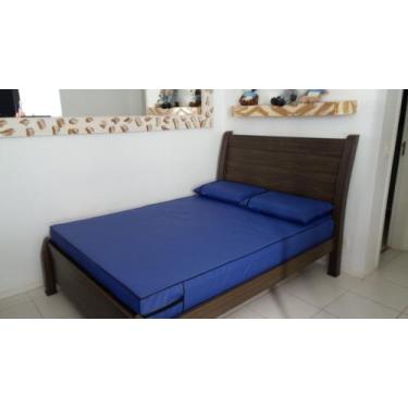 Imagem de Capa para colchão impermeável queen size 1.58 x 1.98 x 0.30 - Cia das 