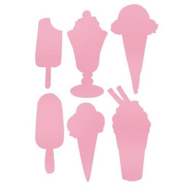 Imagem de Adesivo Vinílico Sorvetes Decoração _ Ambiente Divertido Alegre Infant